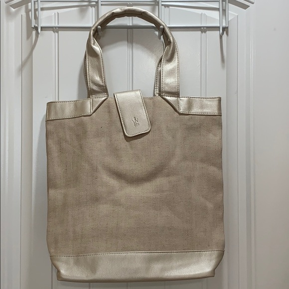 Sothys Paris Biege Canvas Handbag - Picture 1 of 5